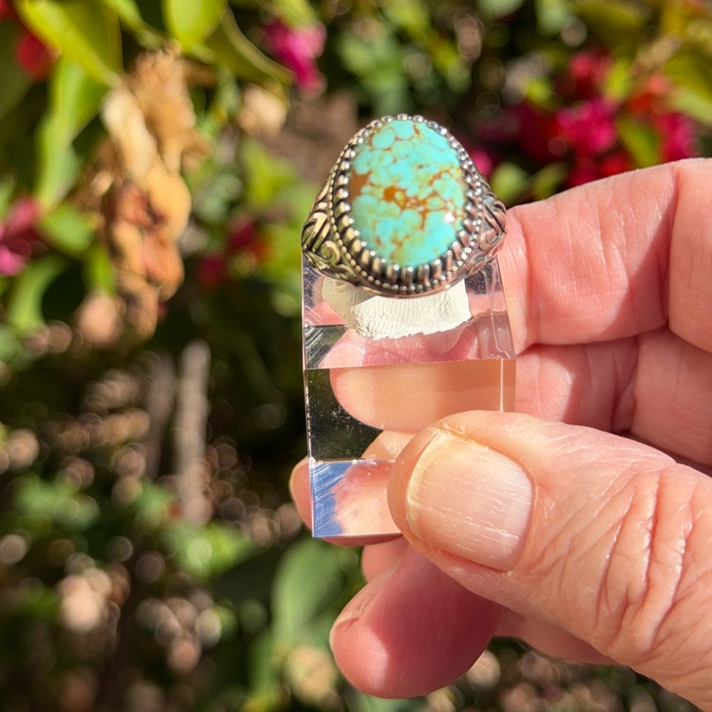 Mexican Turquoise Sterling Silver Ring